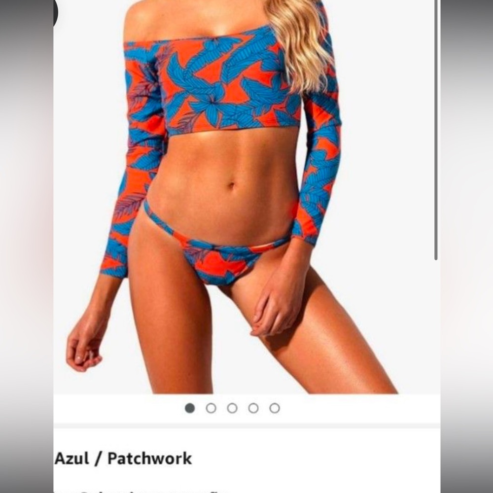 Off the shoulder swimsuit